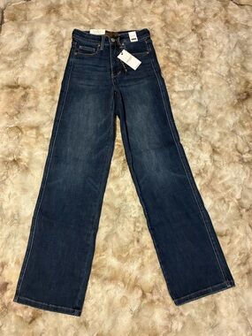 Judy Blue High Rise Tummy Control Straight Leg Jeans. Style JB88869 DK.